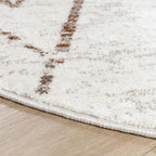 Round Berber Rug - Blend Diamond Terra