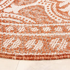 Round Outdoor Rug - Summer Oriental Terra