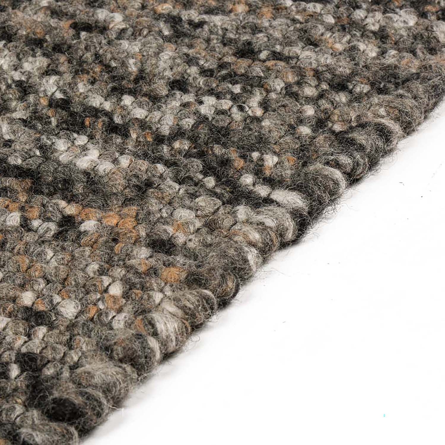 Wool Floor Rug - Verona ST Brown 940