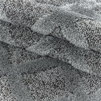 Scandinavian floor rug - Pitea Tile Grey