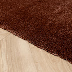 Washable rug - Clean Dark Brown