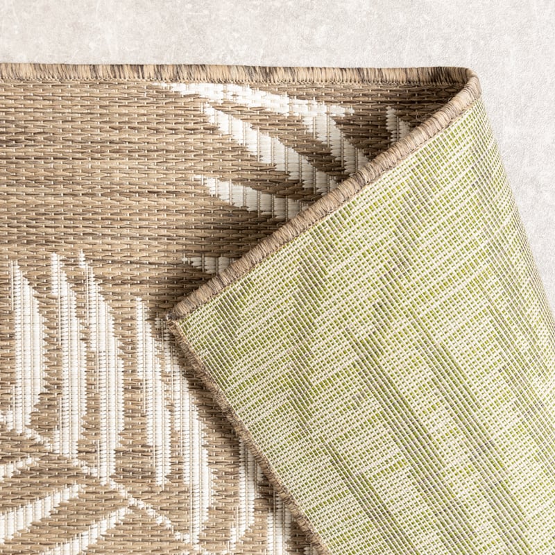 Outdoor Rug - Malta Leaves Natural