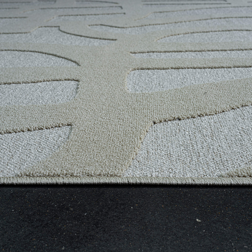 Modern floor rug - Thor Light Grey 6161