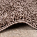 Round High Pile Rug - Lofty Taupe