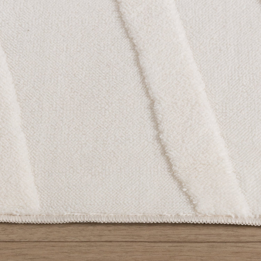 Scandinavian Rug - Charm Shapes White