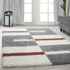 High-pile floor rug - Gala Terra