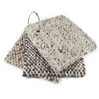 Wool Floor Rug - Lorraine Dark Brown/Cream