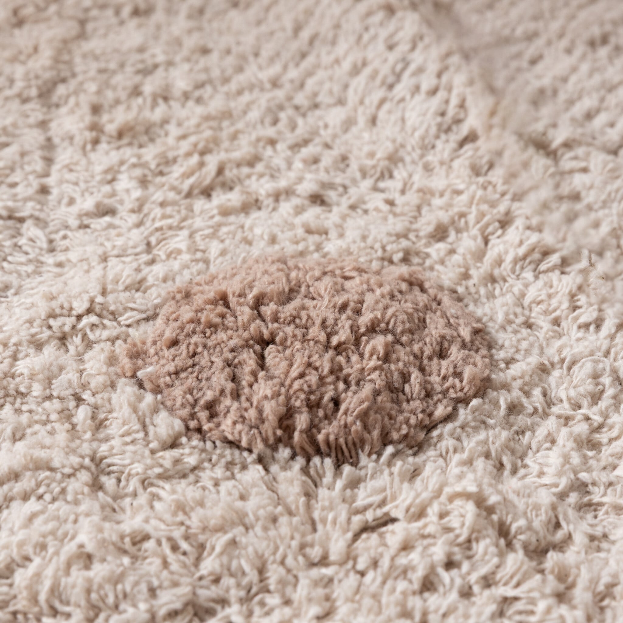 Round Kids’ Rug – Lou Dots Taupe