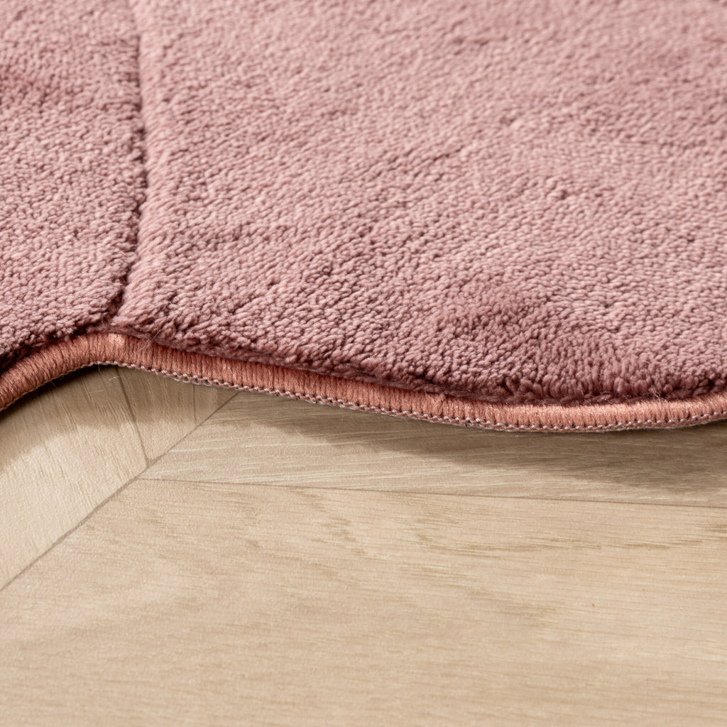 Washable Children’s Rug – Coco Flower Dark Pink