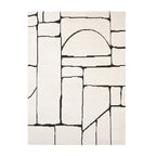 Japandi Rug - Yori Blocks Cream/Black
