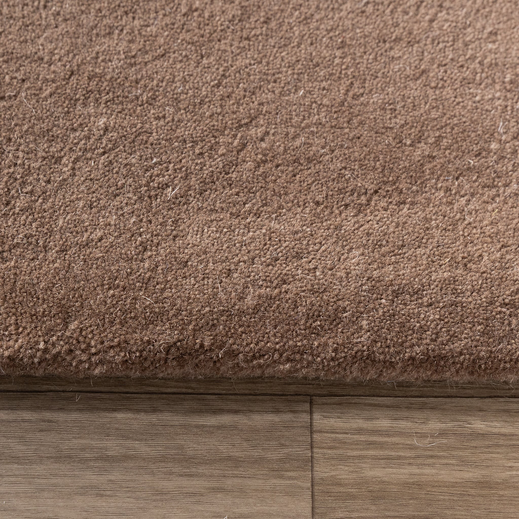 Wool Abstract Rug – Jules Creme/Taupe