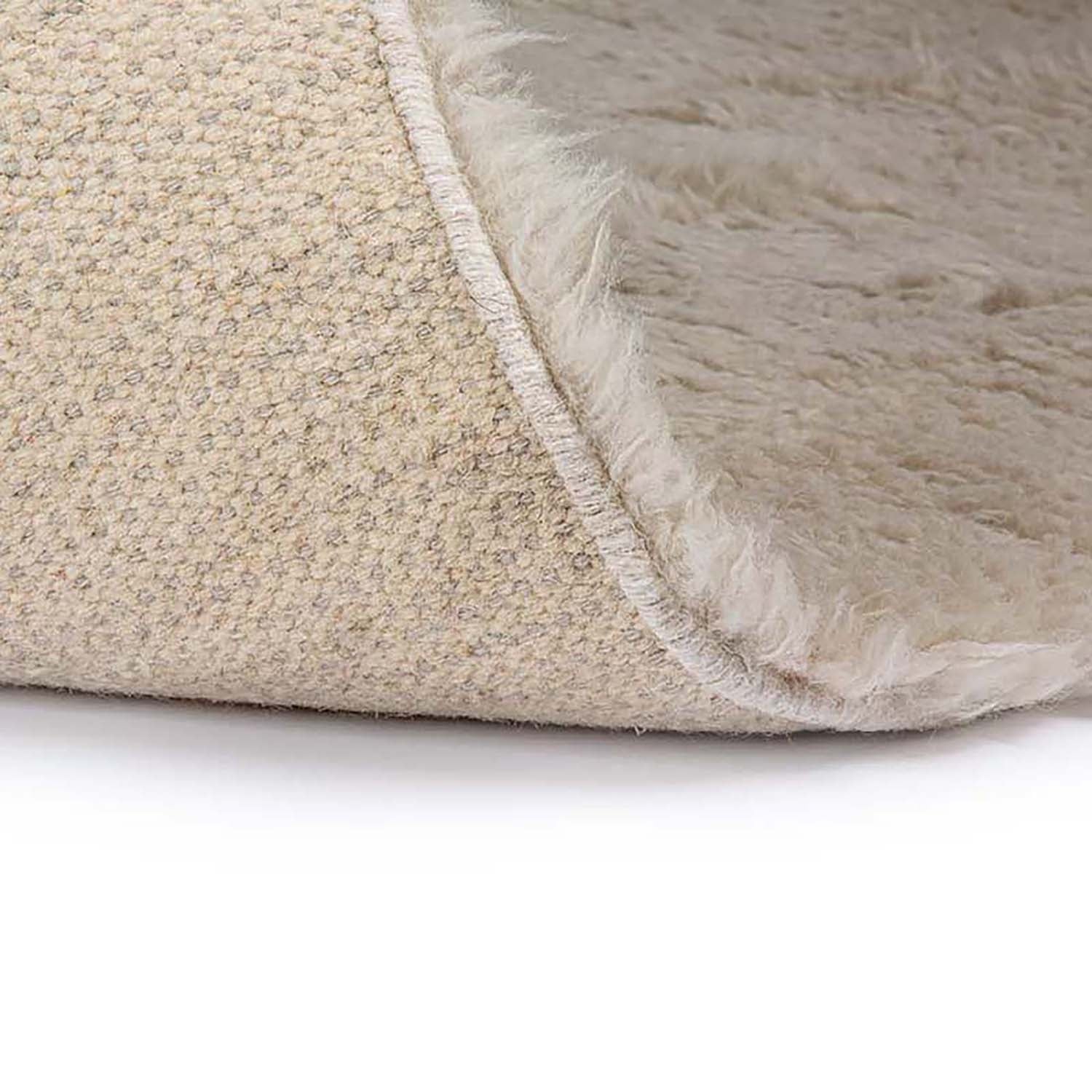 Wool floor rug custom made - Merano Silver 012