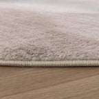 Round Modern Rug - Field Taupe