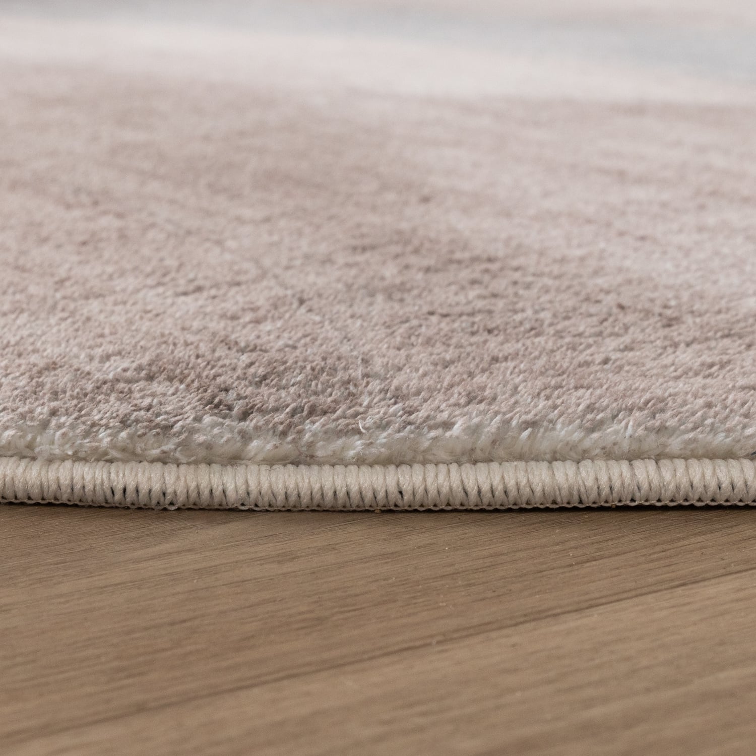 Round Modern Rug - Field Taupe
