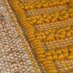 Jute floor rug - Jubio Medina Multicolor