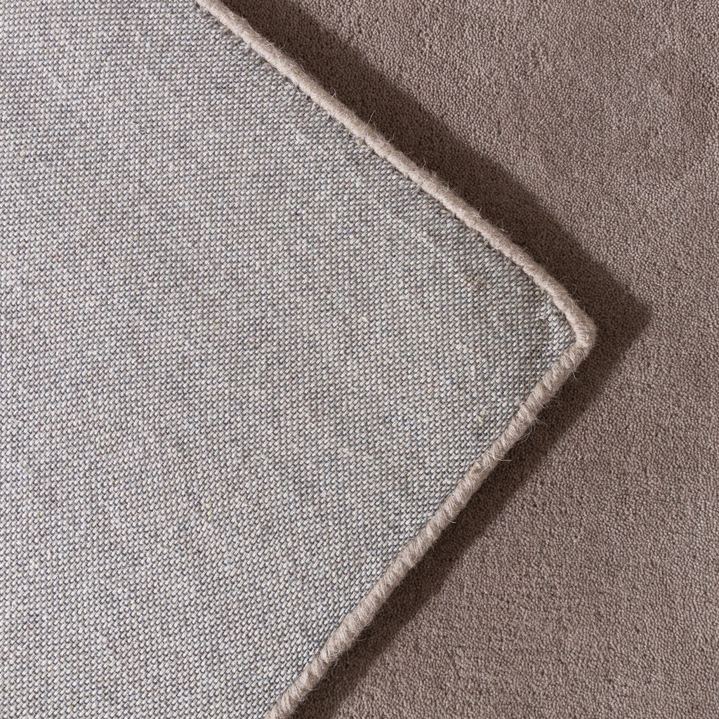 Wool Abstract Rug - Clarice Brown/Beige