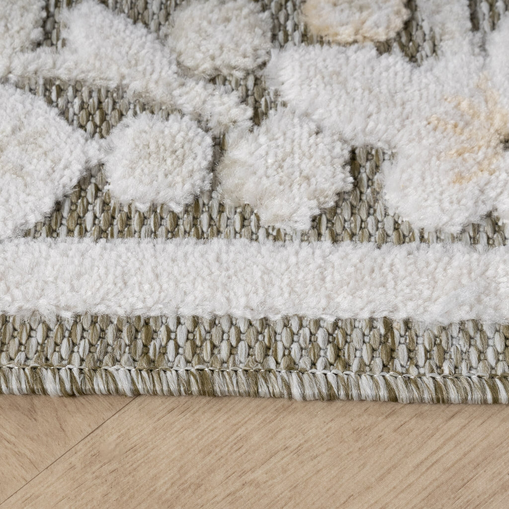 Indoor & outdoor rug - Bloom Oriental Taupe