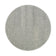 Round Wool Rug - Twist Grey