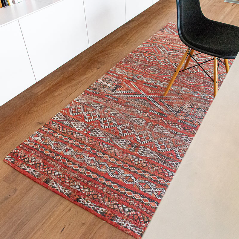 Vintage floor rug - Antiquarian Kilim Red 9115