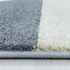 Modern floor rug - Optimism Design Yellow/Grey
