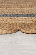 Jute runner - Grazo Natural/Grey