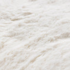 Round High Pile Rug - Comfy Supreme White
