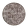Round Viscose Rug - Pearl Grey