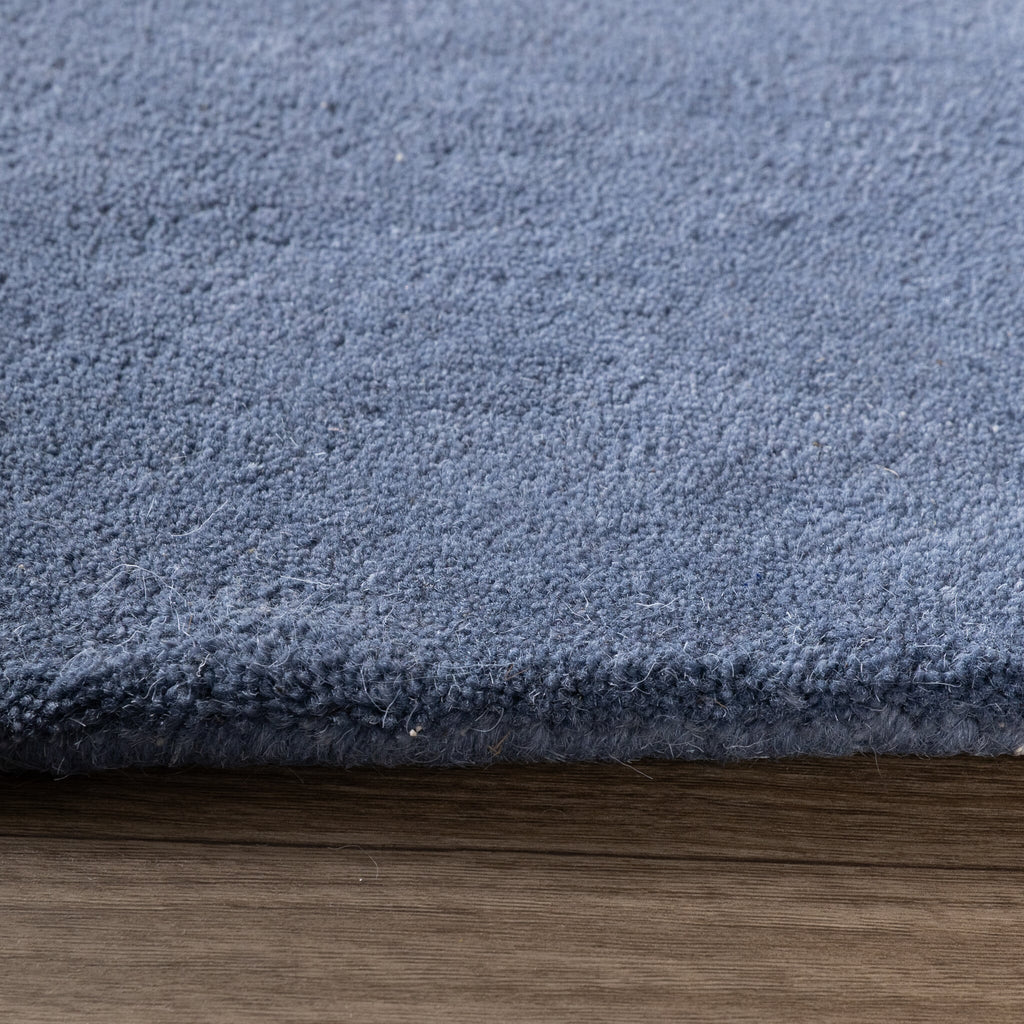 Wool Abstract Rug – Jules Cream/Blue