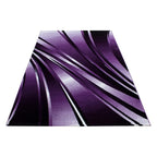 Modern floor rug - Jena Purple 9210
