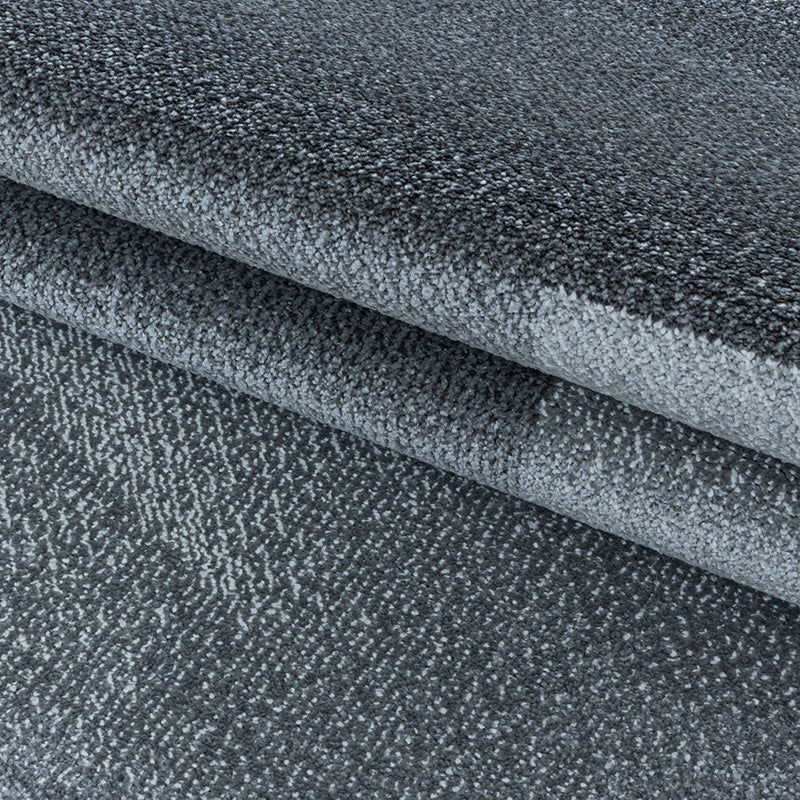 Retro Rug - Stencil Rectangles Grey/Anthracite