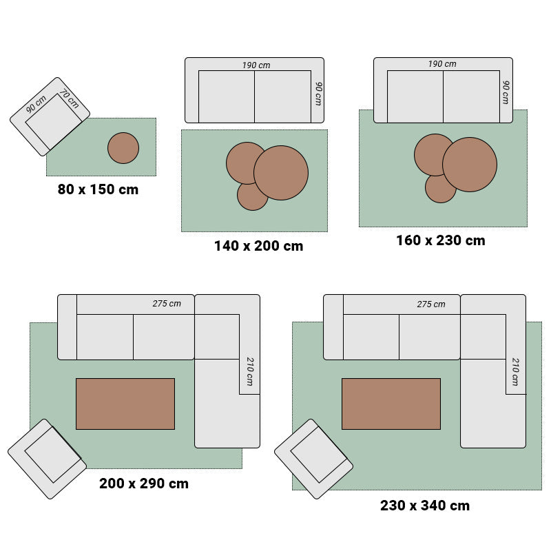 Modern rug - Meditation Coral 9229 Beige