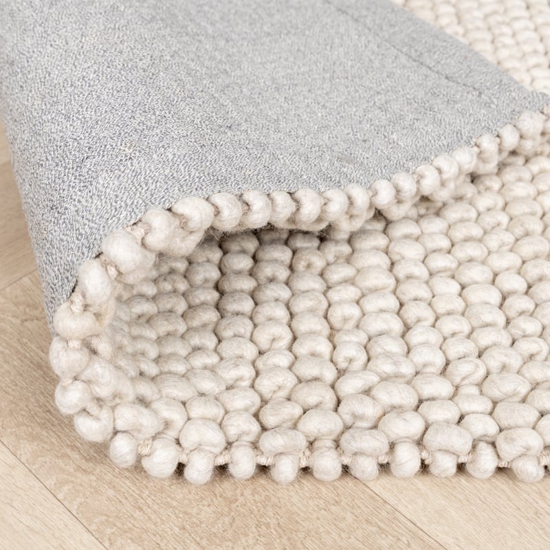 Wool Rug - Luminous Cream/White