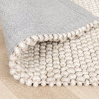 Wool Rug - Luminous Cream/White