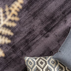 Round Viscose Rug - Pearl DonkerBrown