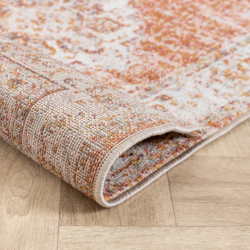 Vintage Runner Rug - Spring Medallion Terra/Cream