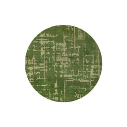 Round modern floor rug - Structures Baobab 9202
