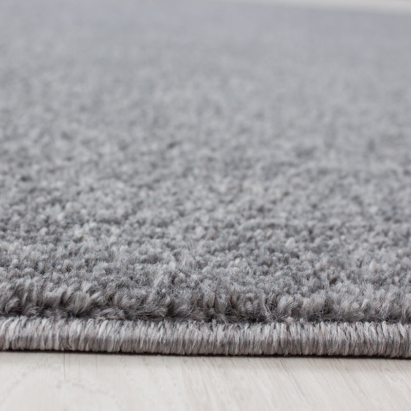 Low-pile floor rug - Asa Light Grey