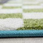 Children's Floor Rug - Mila Pirate Blue/Green