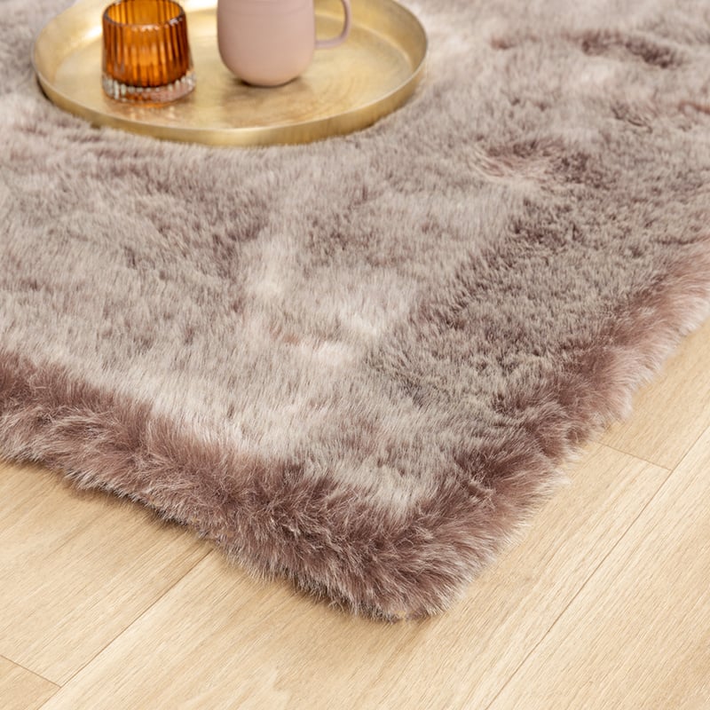 Soft High-Pile Rug - Flare Taupe