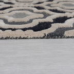 Wool floor rug - Morino Amira Grey