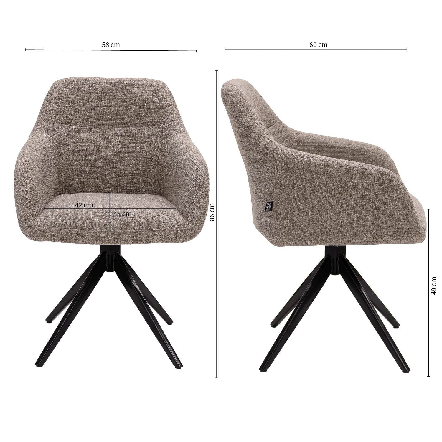 Swivel Chair - Rafi Greige