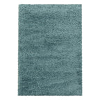 High-pile Floor Rug - Softy Blue/Green