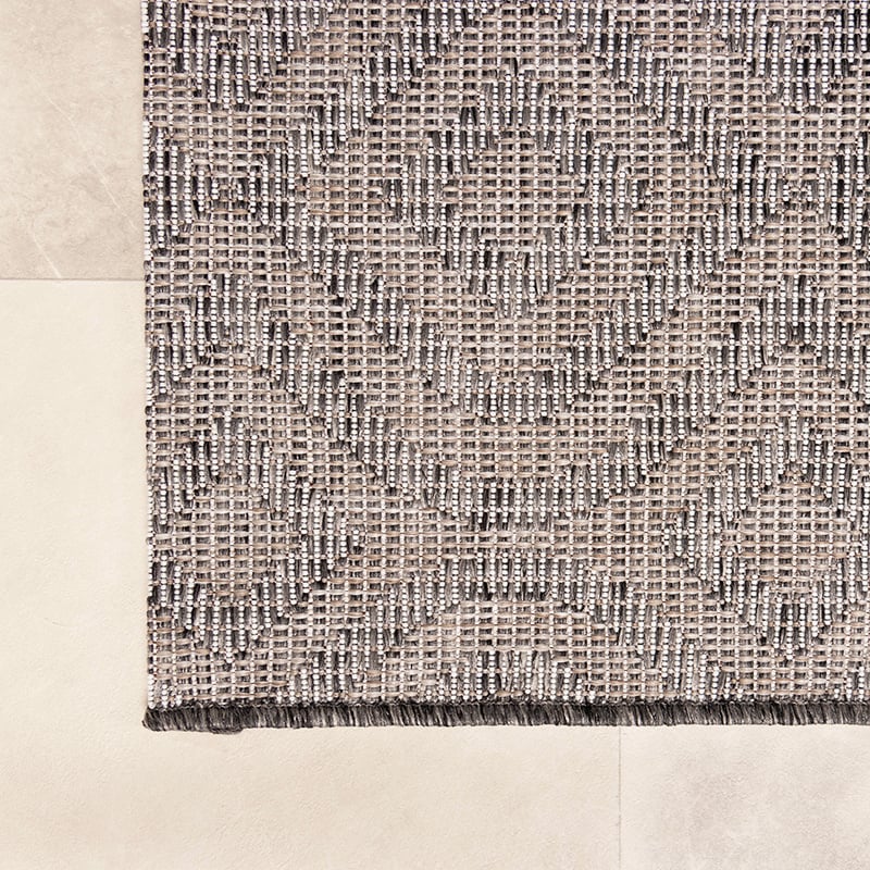 Outdoor Rug - Summer Retro Grey