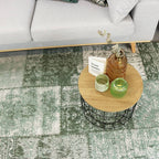 Patchwork Rug - Dreams Green