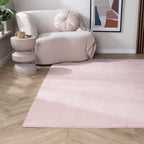 Washable Rug - Vivid Pink