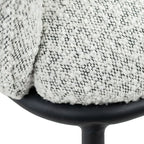 Dining Chair - Duke Black/White Melange