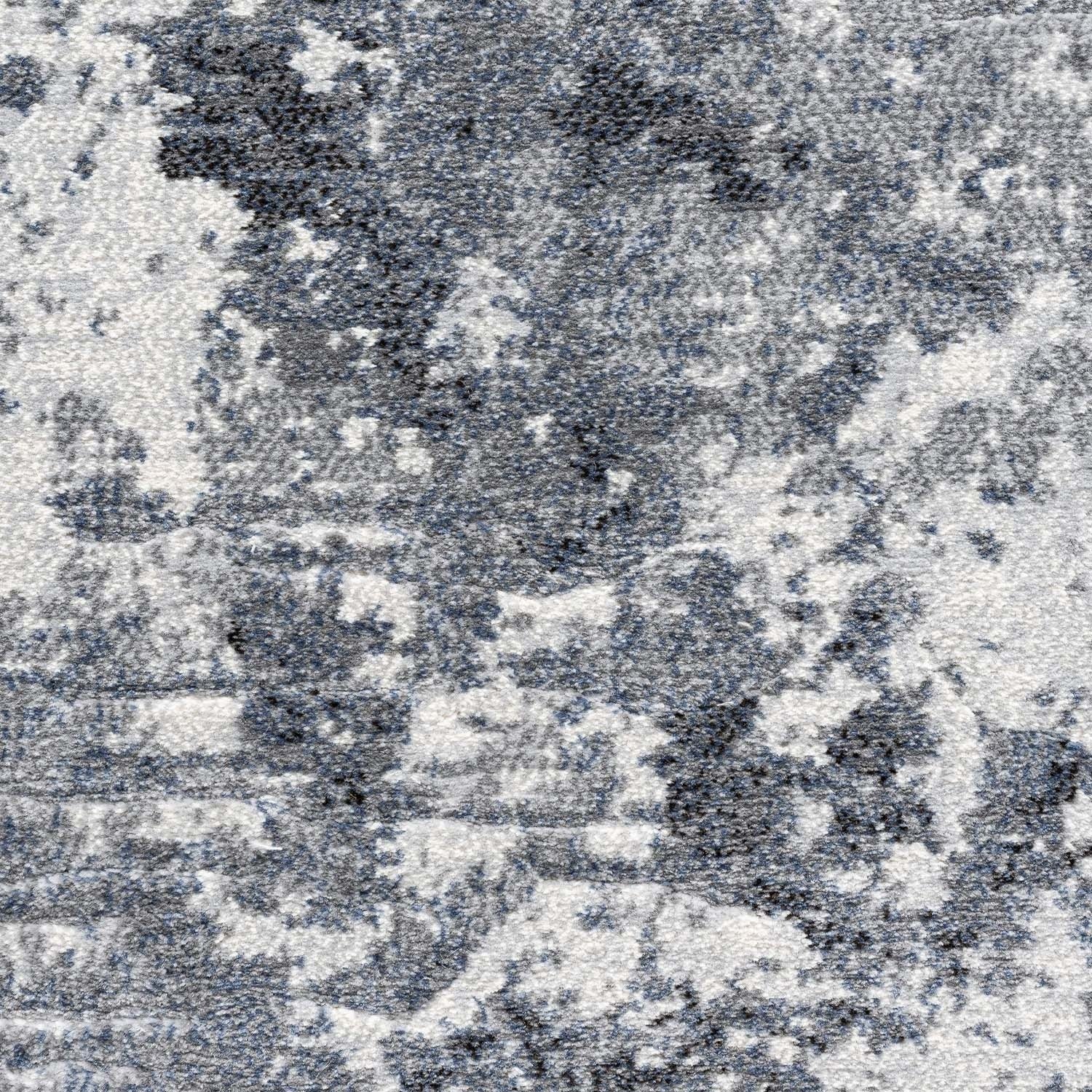 Modern Floor Rug - Ace Blue 7656