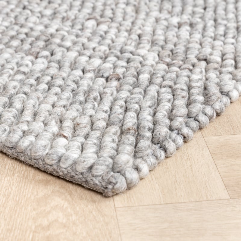 Wool Rug - Luminous Grey/Blended