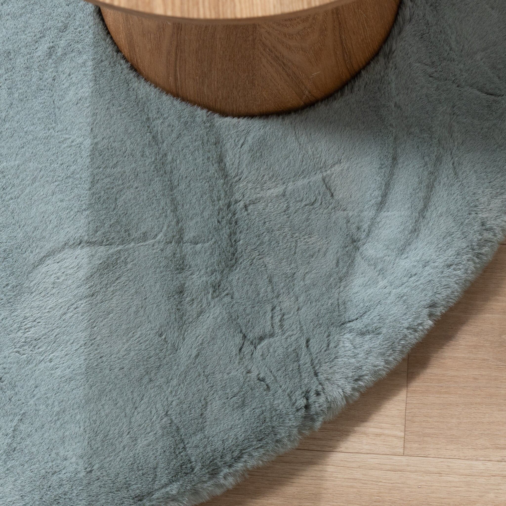 Round High Pile Rug - Comfy Supreme Blue/Green
