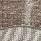 Organic floor rug - Maya Brown 7222